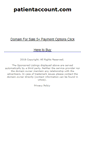 Mobile Screenshot of patientaccount.com