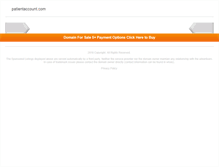 Tablet Screenshot of patientaccount.com